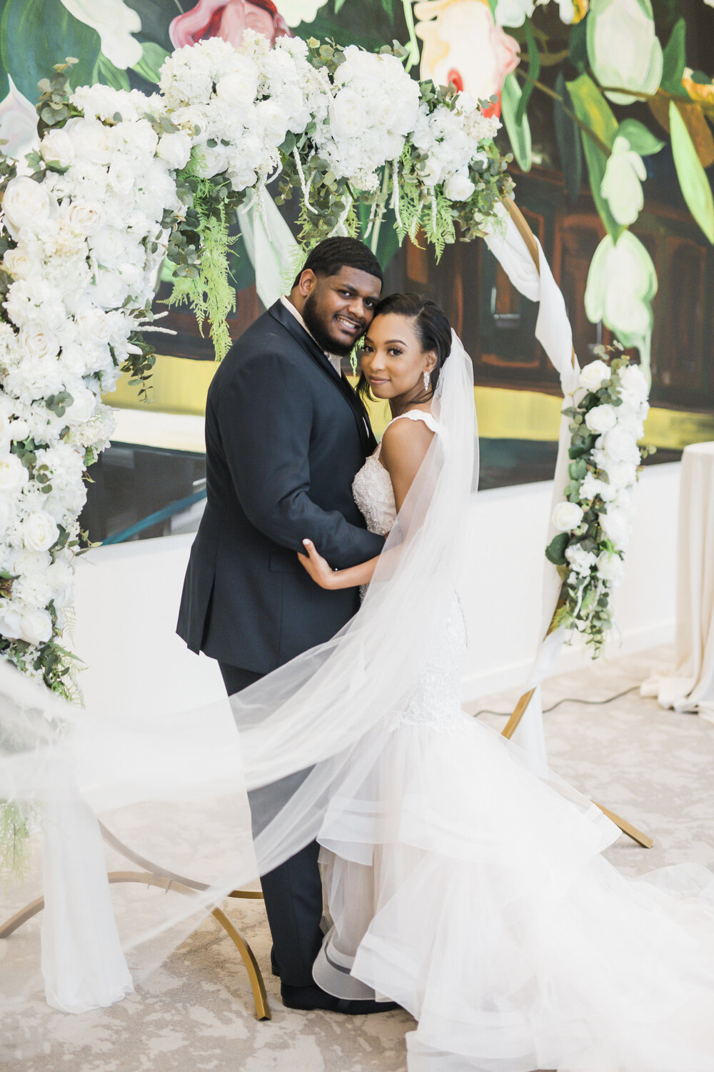 Dallas,TX Wedding- Hall Arts Hotel- Pharris Photography- Ceremony- Chloe + Demetrius