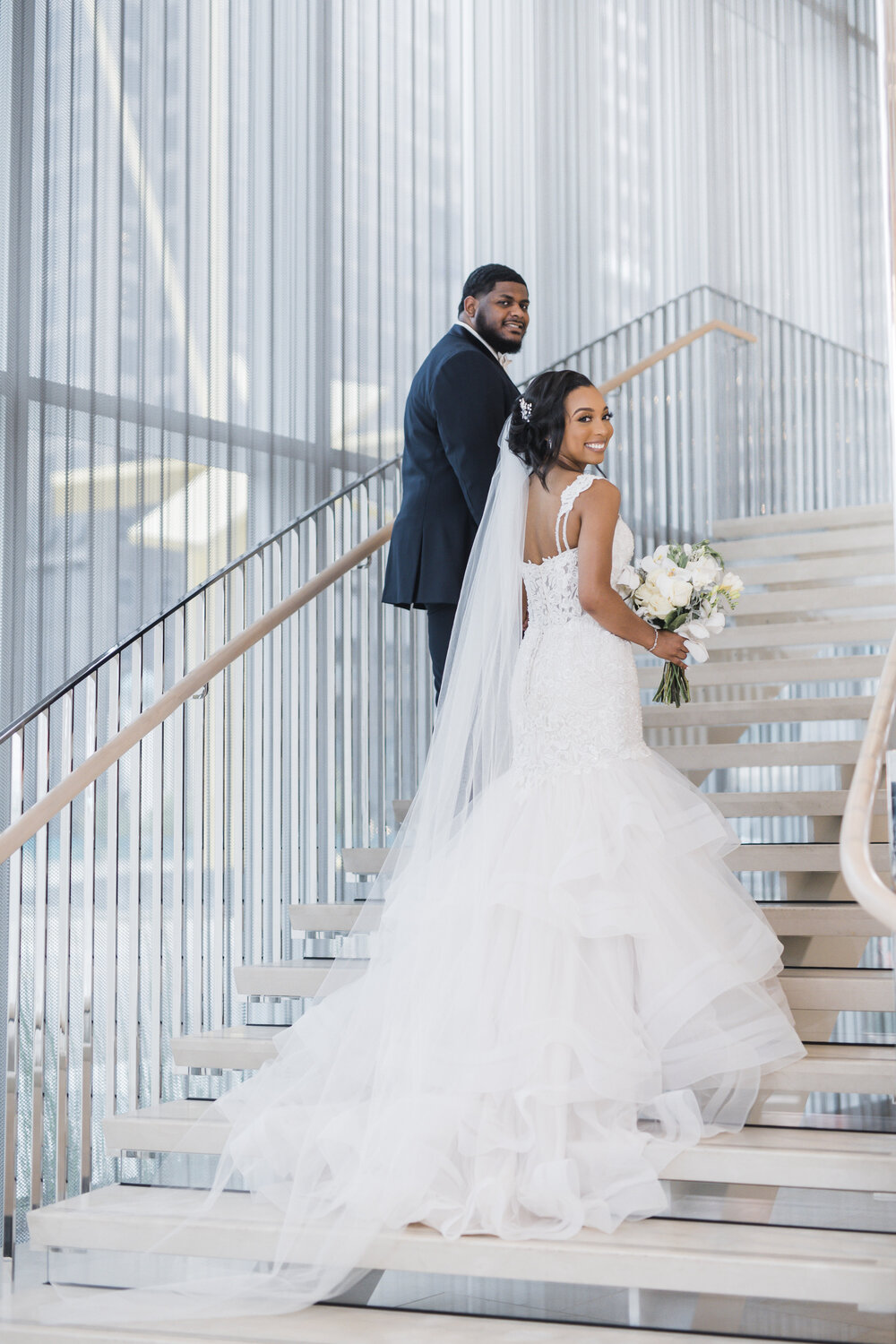 Dallas,TX Wedding- Hall Arts Hotel- Pharris Photography- Ceremony- Chloe + Demetrius