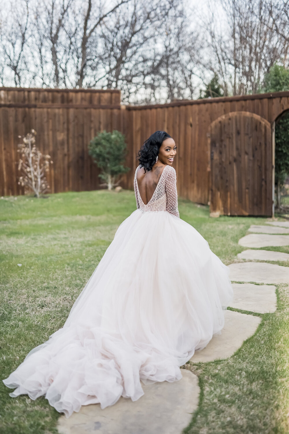 The Colony, TX Bridal Portraits- Pharris Photography- Bridal Session- The Chapel Ana Villa-Jordan