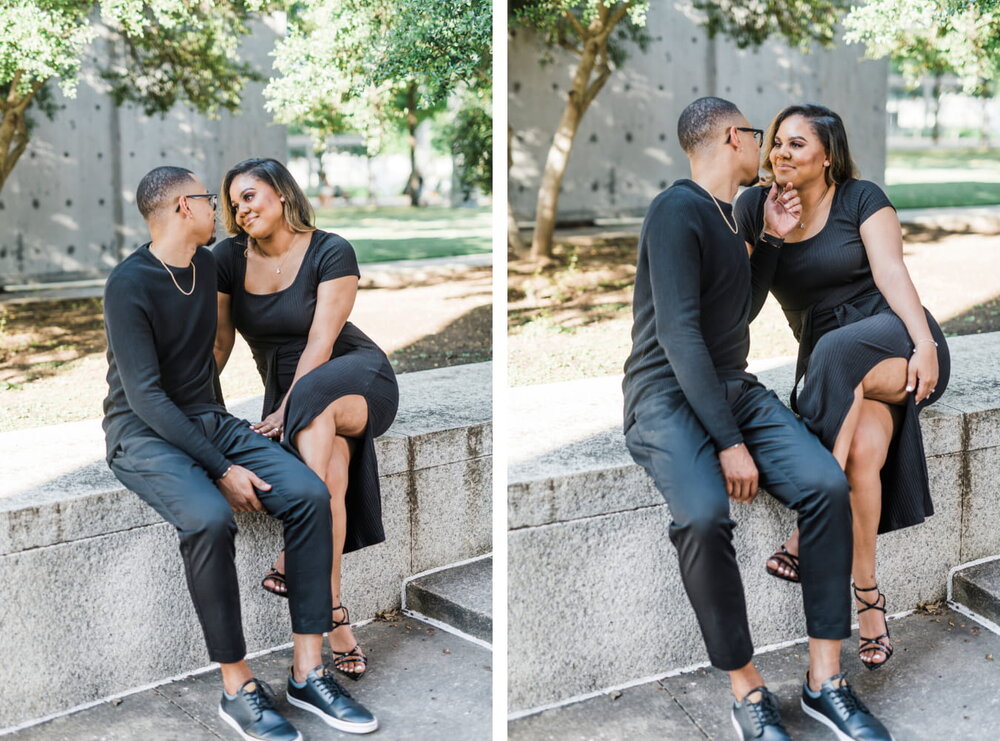 Dallas, TX Engagement- Pharris Photography- Engagement Session- Winspear Opera House-Chelsea+ Jevin