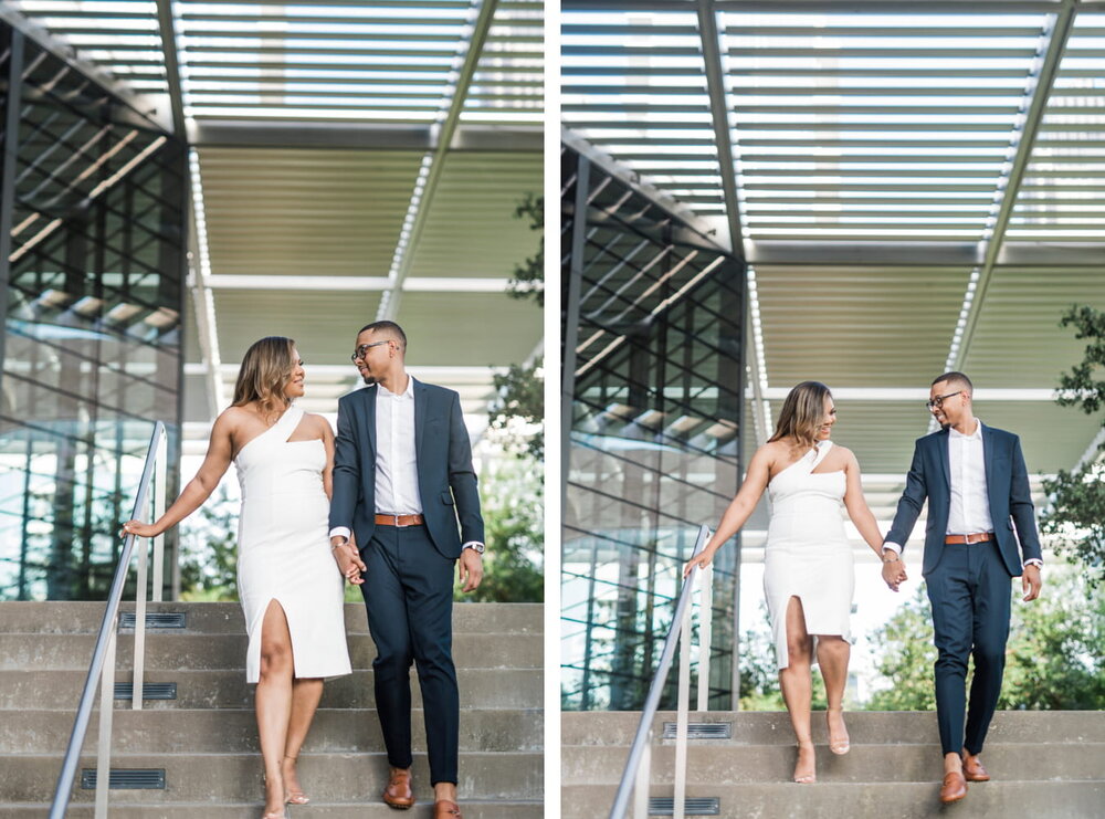 Dallas, TX Engagement- Pharris Photography- Engagement Session- Winspear Opera House-Chelsea+ Jevin