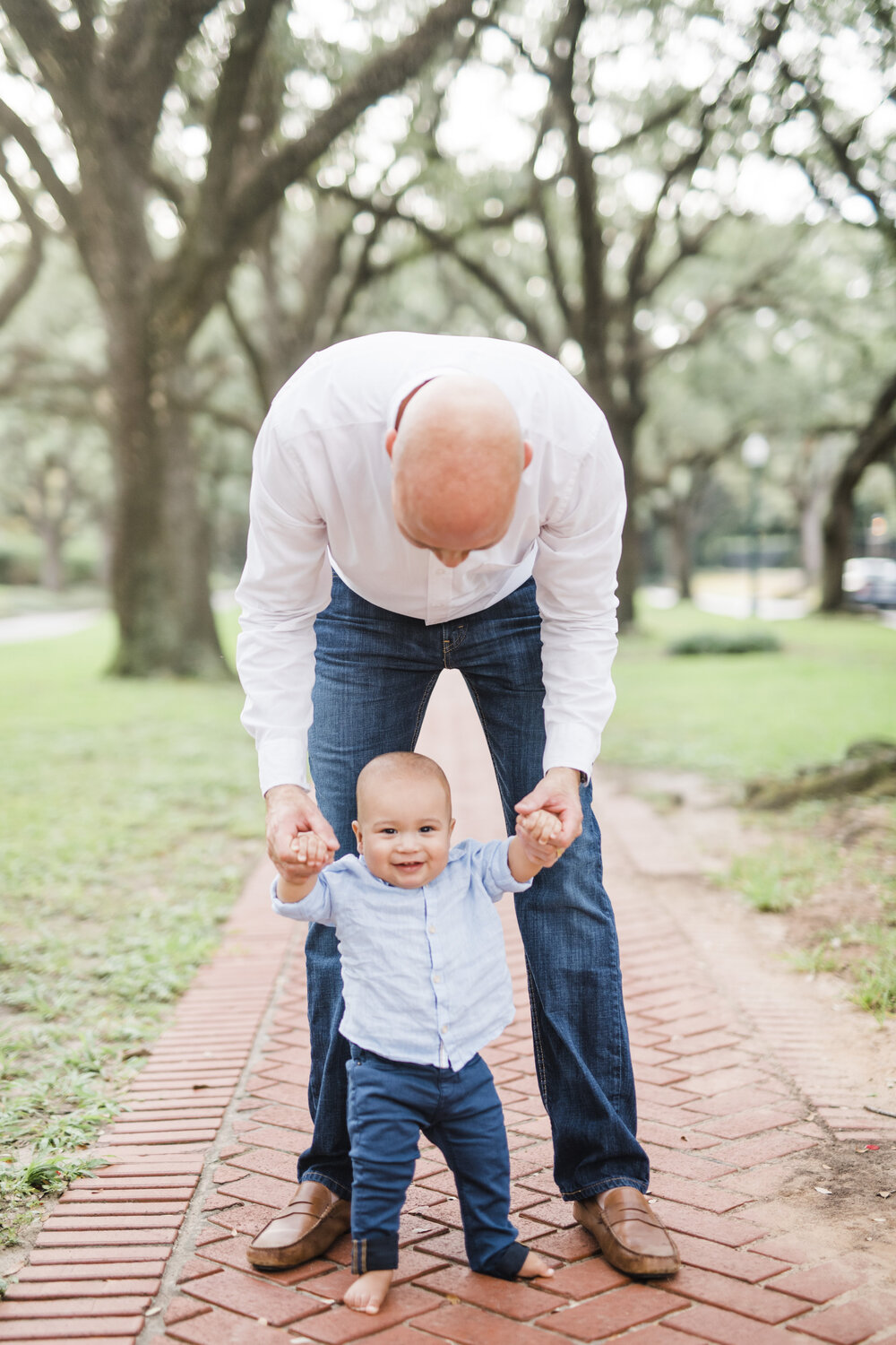 Houston, TX Family- Pharris Photography- Family Session- N &amp; S Blvd Oak Trees-Black Family