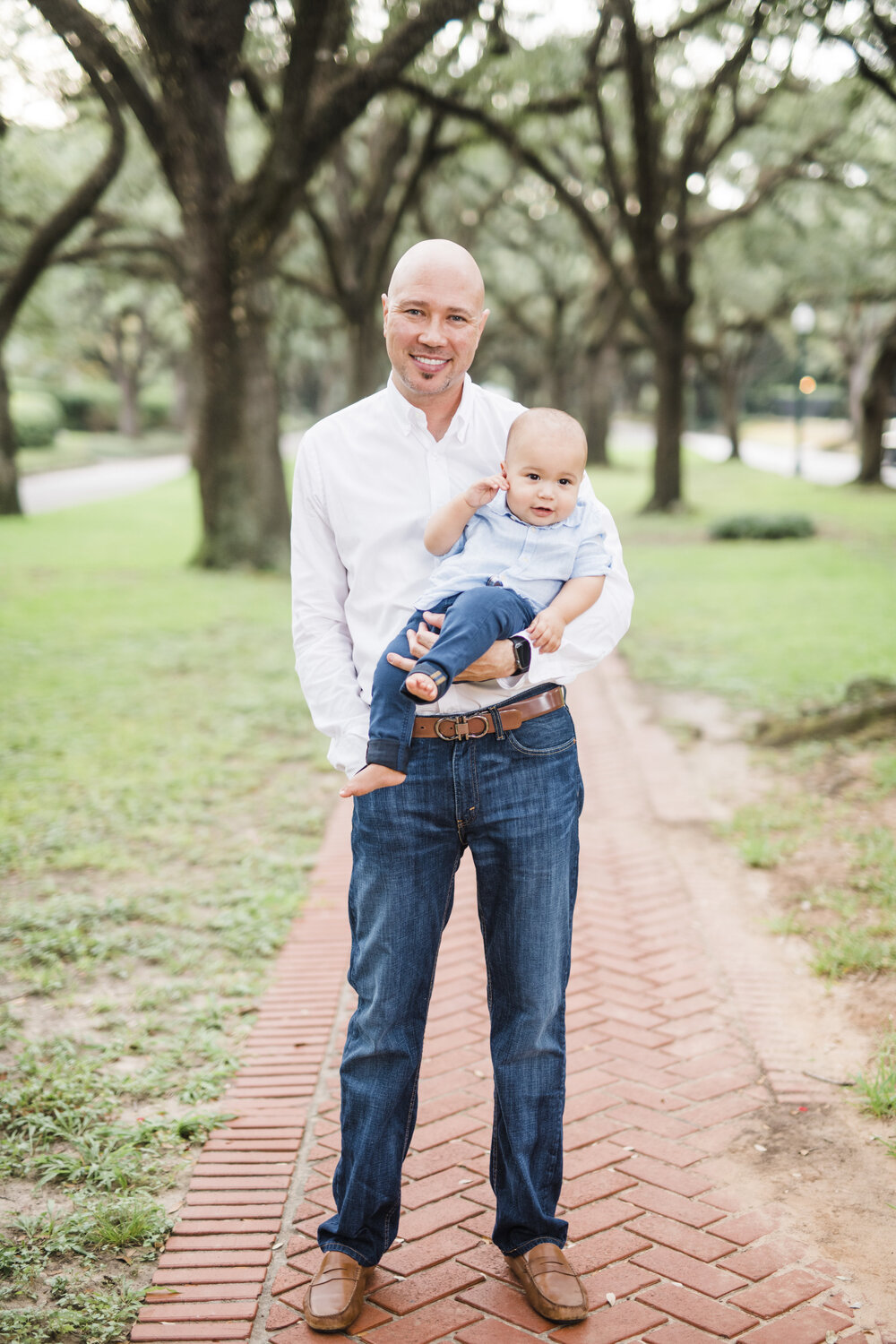 Houston, TX Family- Pharris Photography- Family Session- N &amp; S Blvd Oak Trees-Black Family