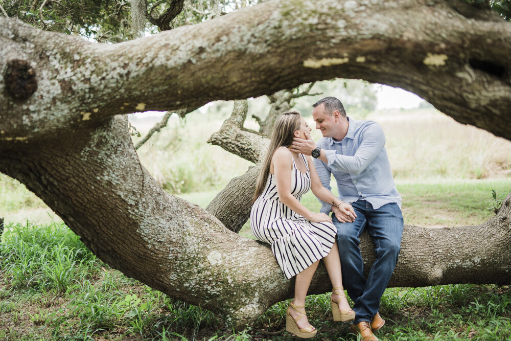 Houston, TX Engagement- Pharris Photography- Engagement Session- Sandlewood Manor- Taylor + Troy