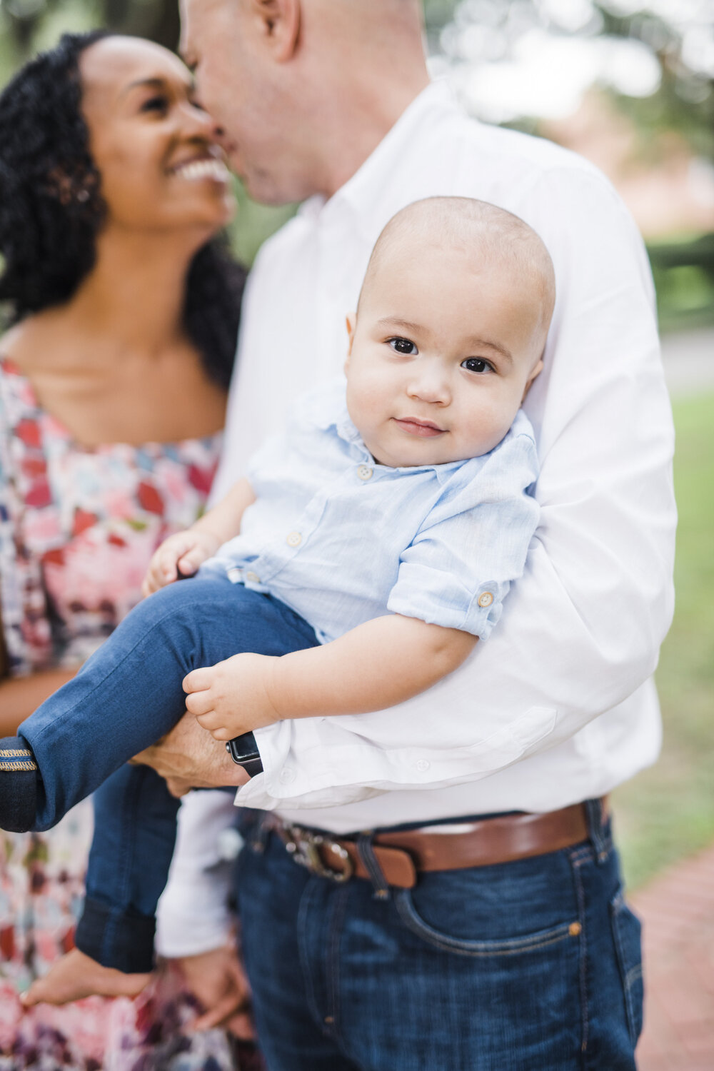 Houston, TX Family- Pharris Photography- Family Session- N &amp; S Blvd Oak Trees-Black Family