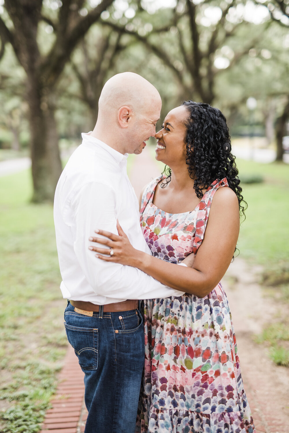 Houston, TX Family- Pharris Photography- Family Session- N &amp; S Blvd Oak Trees-Black Family