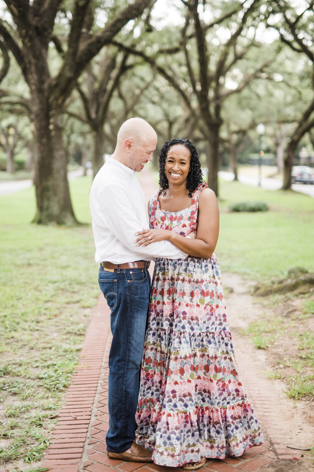 Houston, TX Family- Pharris Photography- Family Session- N &amp; S Blvd Oak Trees-Black Family