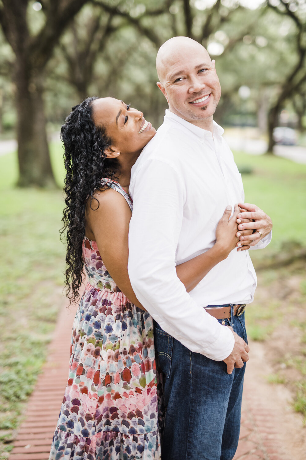 Houston, TX Family- Pharris Photography- Family Session- N &amp; S Blvd Oak Trees-Black Family