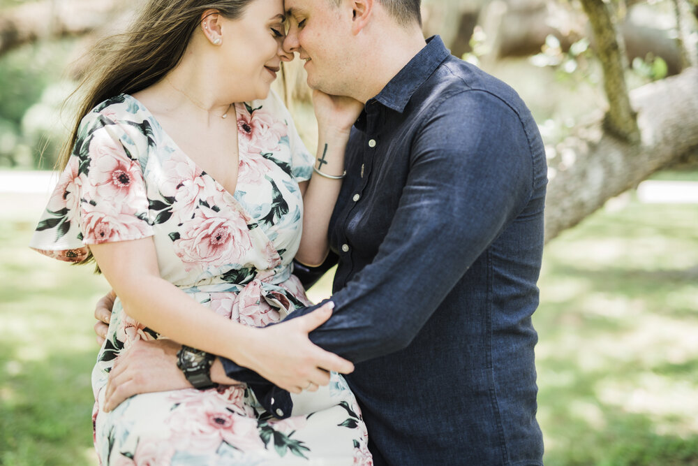 Houston, TX Engagement- Pharris Photography- Engagement Session- Sandlewood Manor- Taylor + Troy