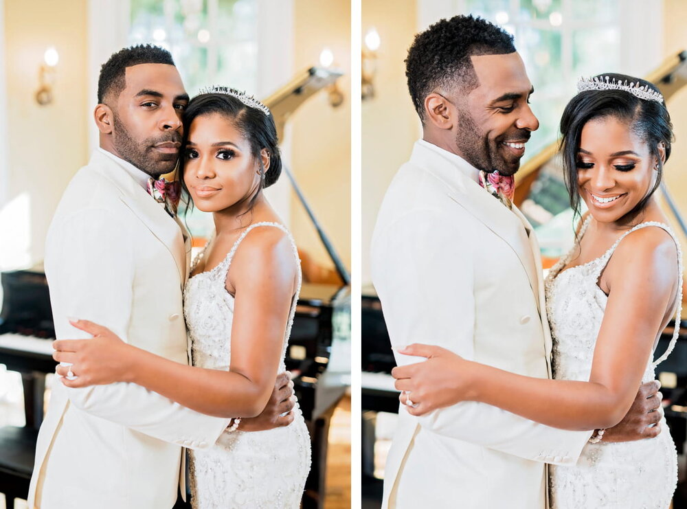 Tomball,TX Wedding- Sandlewood Manor- Pharris Photography- First Look-Nichelle + MAJOR