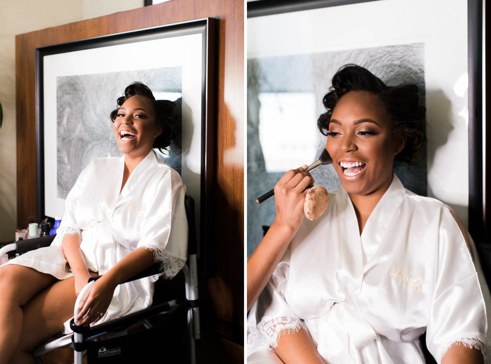 California Wedding- Pharris Photography- Getting Ready- Tori + Elijah- Bride- Makeup