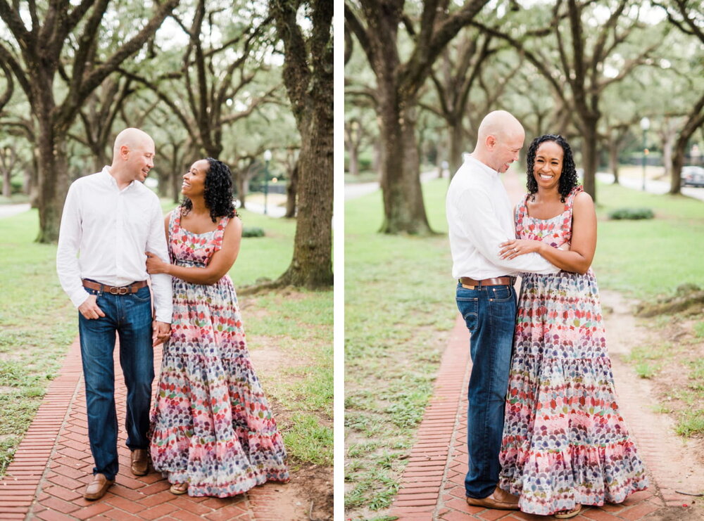 Houston, TX Family- Pharris Photography- Family Session- N &amp; S Blvd Oak Trees-Black Family