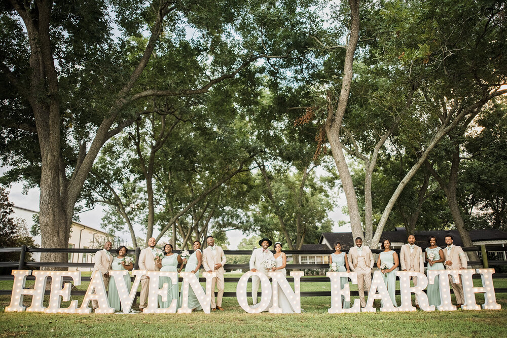 Tomball,TX Wedding- Sandlewood Manor- Pharris Photography-Reception-Nichelle + MAJOR-Bridal Party