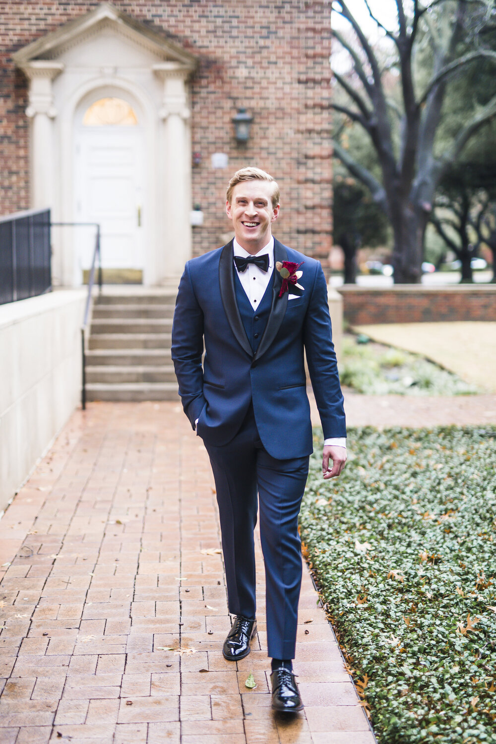 Dallas, TX Wedding- Perkins Chapel- Pharris Photography- Getting Ready- Brittani + Zach-Groom