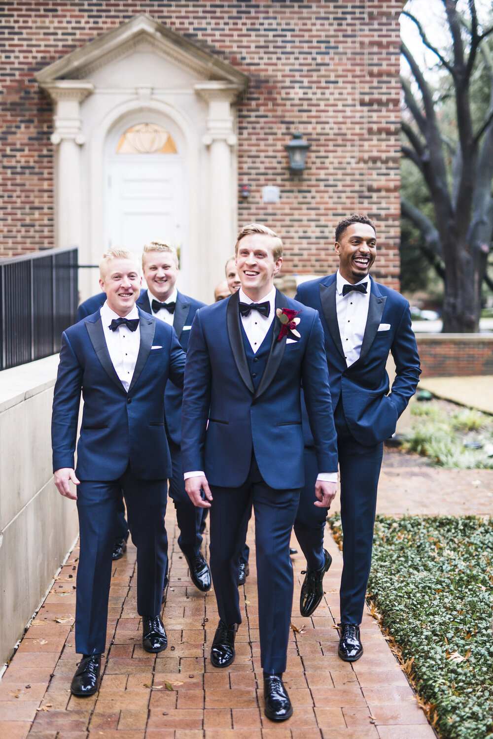 Dallas, TX Wedding- Perkins Chapel- Pharris Photography- Getting Ready- Brittani + Zach-Groomsmen