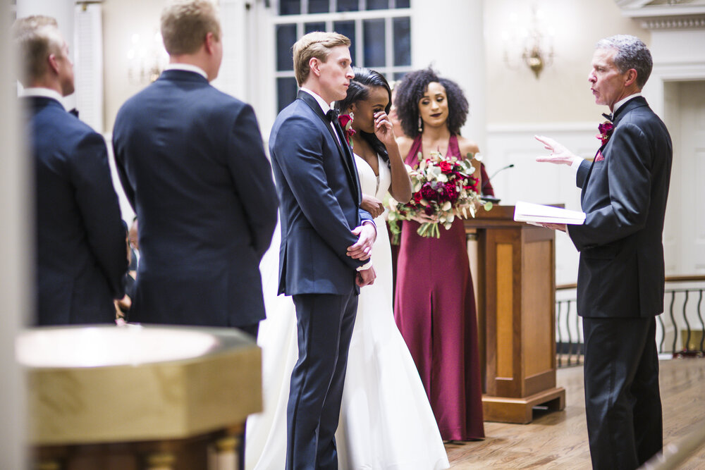 Dallas, TX Wedding- Perkins Chapel- Pharris Photography- Ceremony-Brittani + Zach-Altar