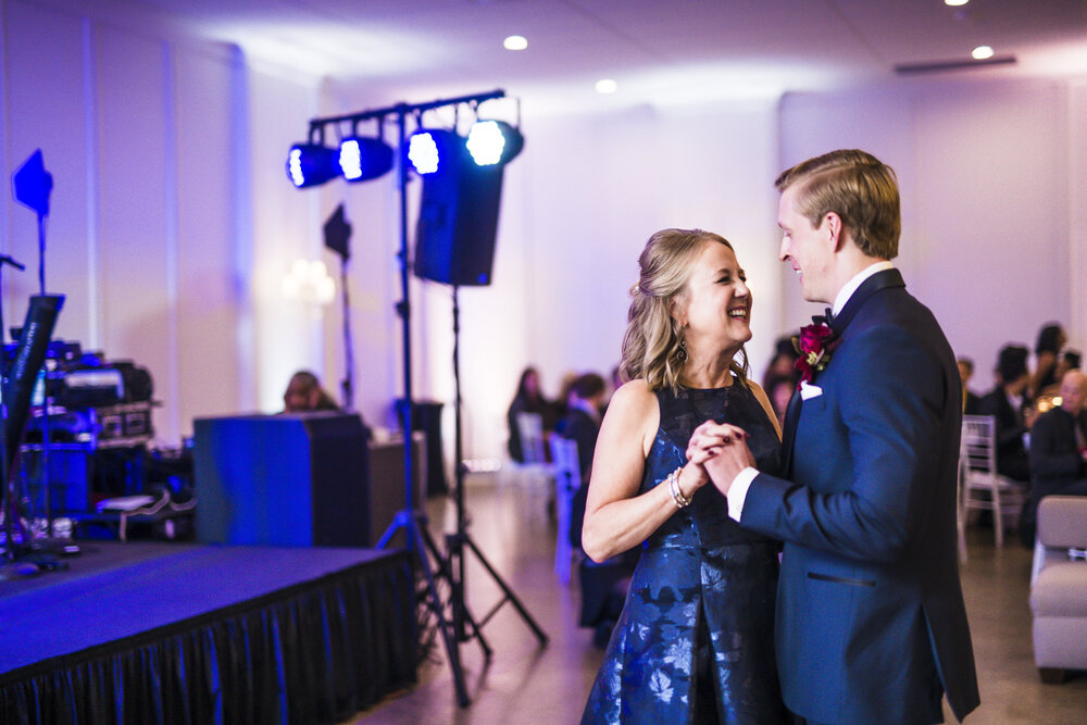 Dallas, TX-Wedding- Perkins Chapel- Pharris Photography-Reception-Brittani + Zach-Mother Son Dance