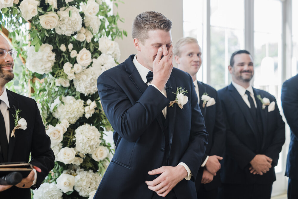 Tomball, TX Wedding-Sandlewood Manor- Pharris Photography-Ceremony-Shannon + Tyler-Groom