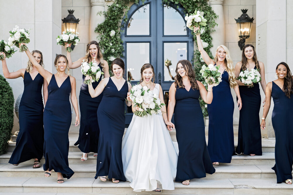 Tomball, TX Wedding-Sandlewood Manor- Pharris Photography-Reception-Shannon + Tyler-Bridesmaids