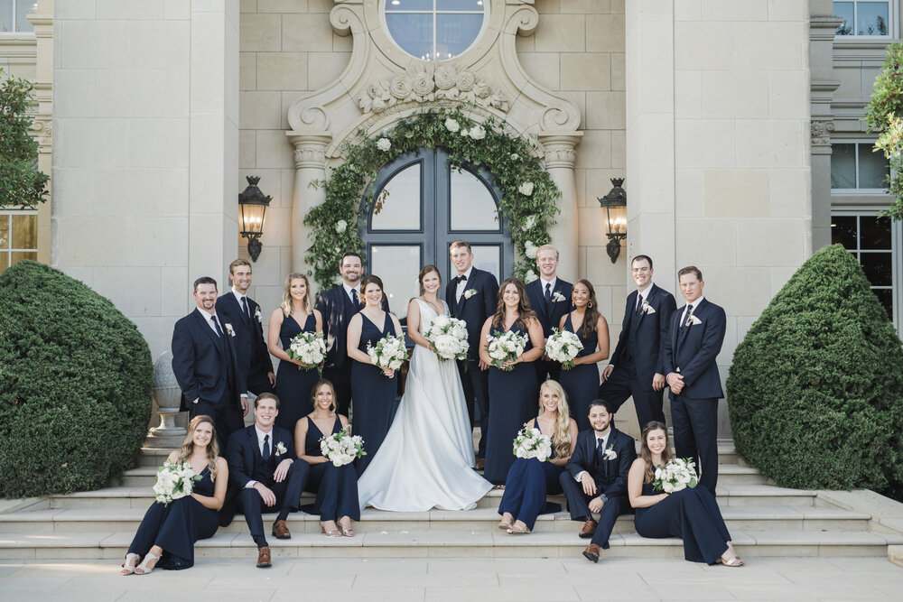 Tomball, TX Wedding-Sandlewood Manor- Pharris Photography-Reception-Shannon + Tyler-Bridal Party