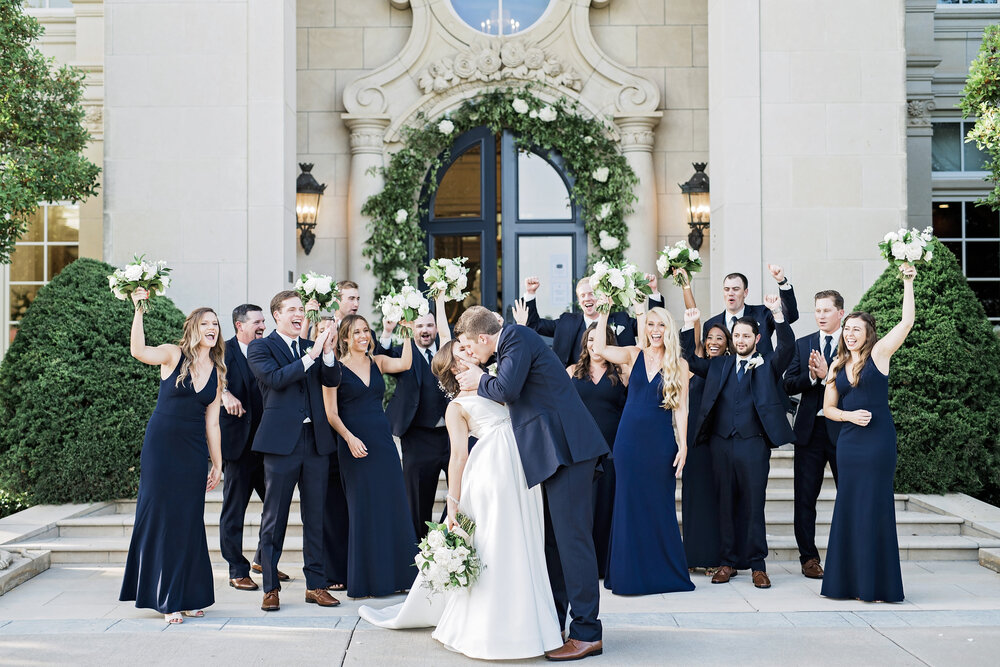 Tomball, TX Wedding-Sandlewood Manor- Pharris Photography-Reception-Shannon + Tyler-Bridal Party