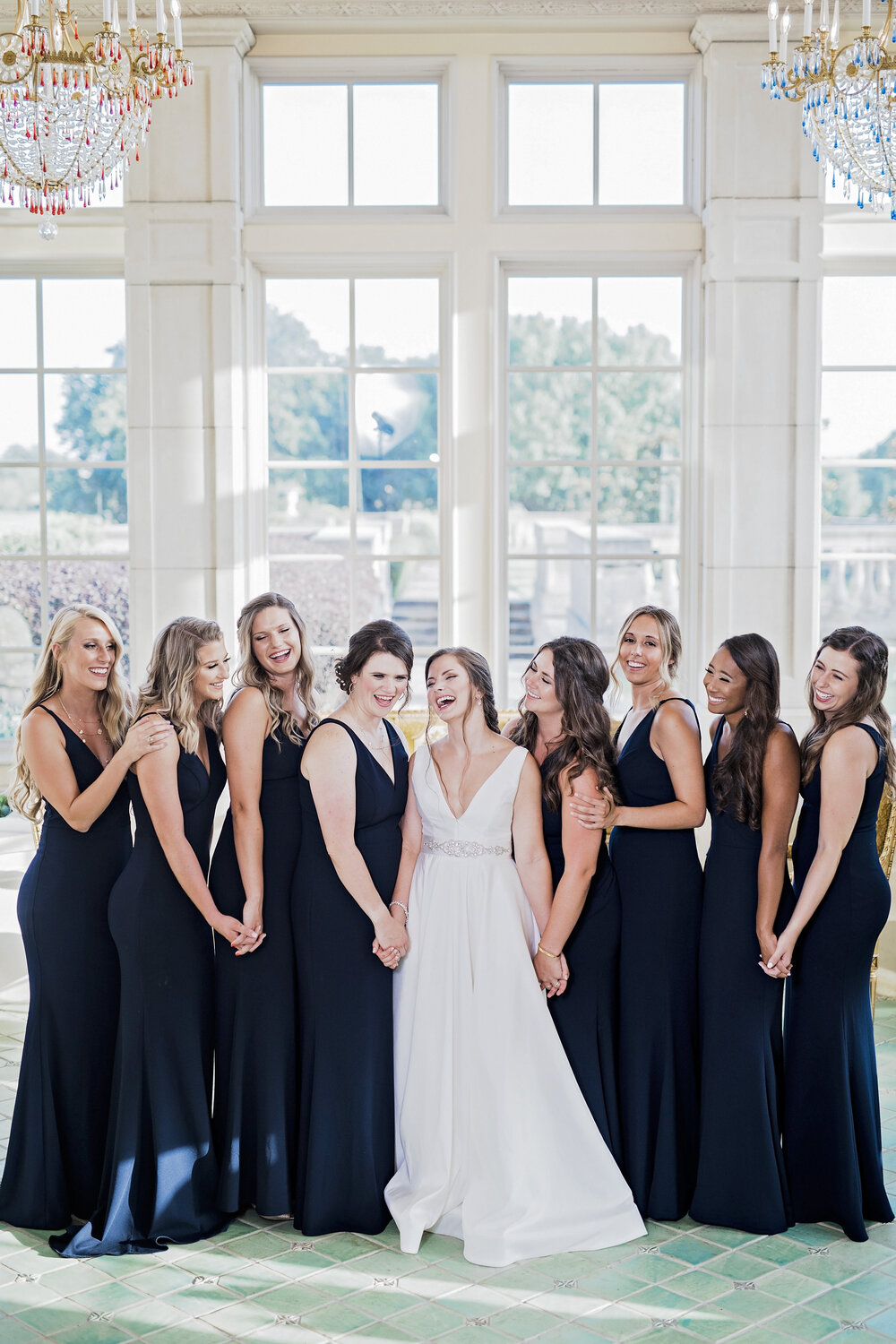 Tomball, TX Wedding-Sandlewood Manor- Pharris Photography-Reception-Shannon + Tyler-Bridesmaids