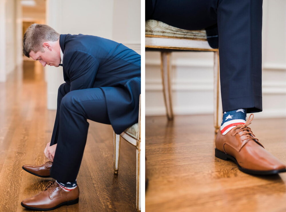 Tomball, TX Wedding-Sandlewood Manor- Pharris Photography- Getting Ready-Shannon + Tyler- Groom