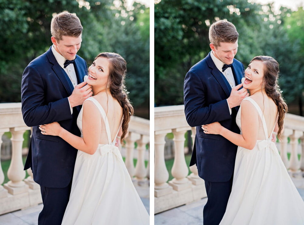 Tomball, TX Wedding-Sandlewood Manor- Pharris Photography-Reception-Shannon + Tyler-Bride and Groom