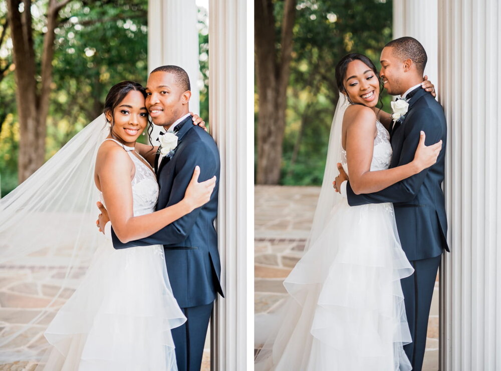 Mansfield Wedding- Aristide Mansfield - Pharris Photography- Reception- Morgan + Trevor - Bride and Groom