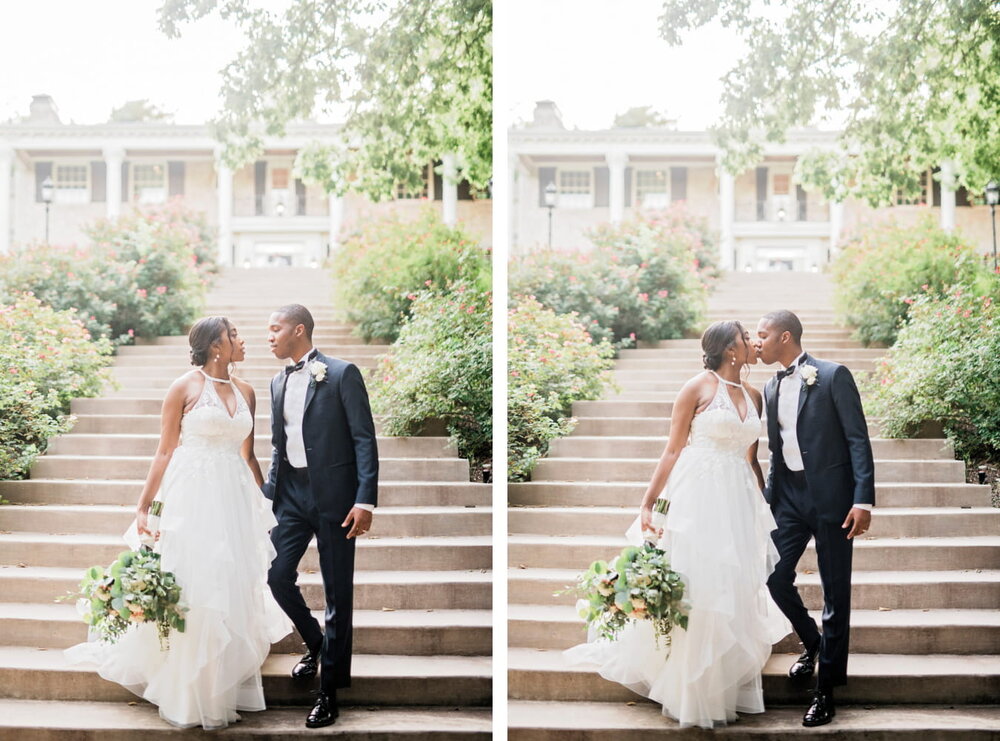 Mansfield Wedding- Aristide Mansfield - Pharris Photography- Reception- Morgan + Trevor - Bride and Groom