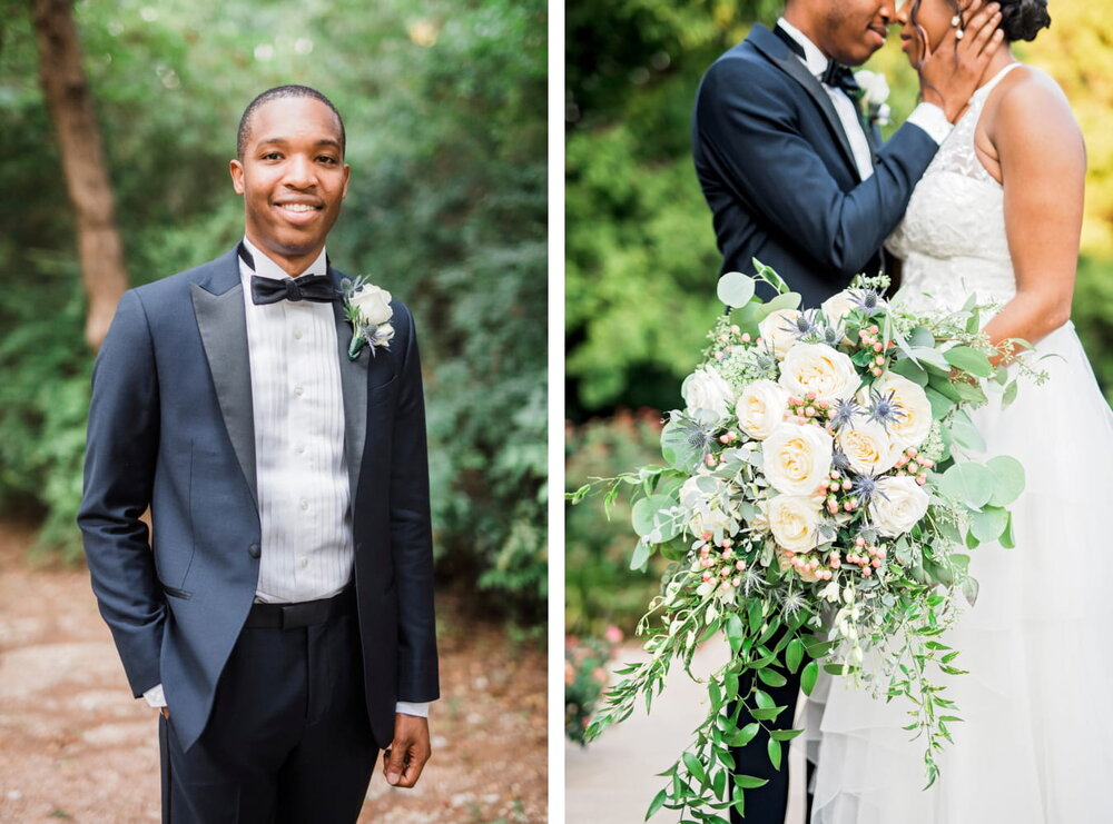 Mansfield Wedding- Aristide Mansfield - Pharris Photography- Reception- Morgan + Trevor - Bride and Groom-Floral-Details