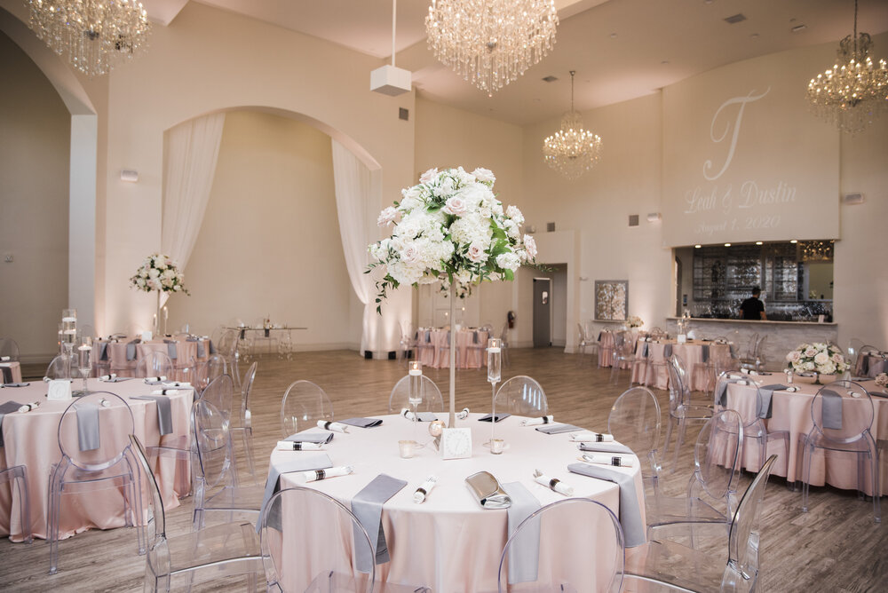 Little Elm, Texas Wedding- Knotting Hill Place - Pharris Photography- Reception - The Reception Room