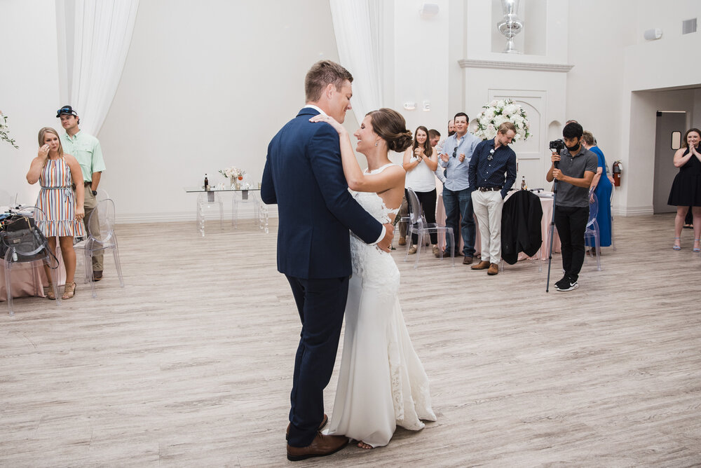 Little Elm, Texas Wedding- Knotting Hill Place - Pharris Photography- Reception - The First Dance