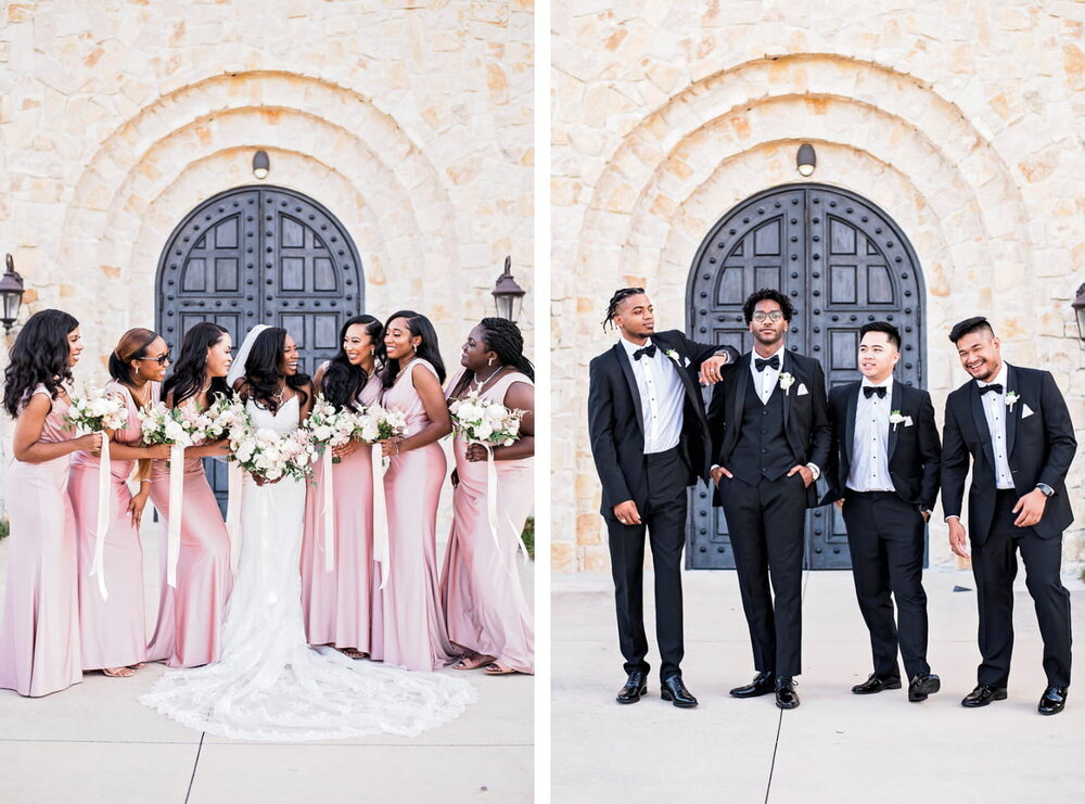 Mckinney, Texas Wedding- Aristide Mckinney - Pharris Photography- Bridal Party- Kaiya + Jacob