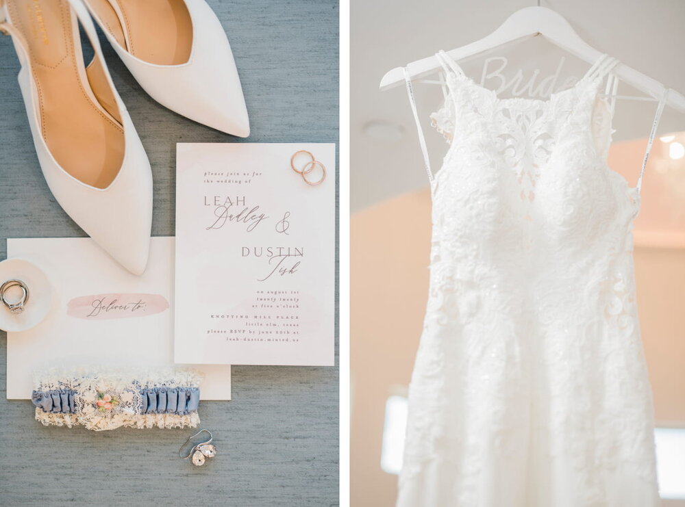 Little Elm, Texas Wedding- Knotting Hill Place - Pharris Photography- Getting Ready- Bride