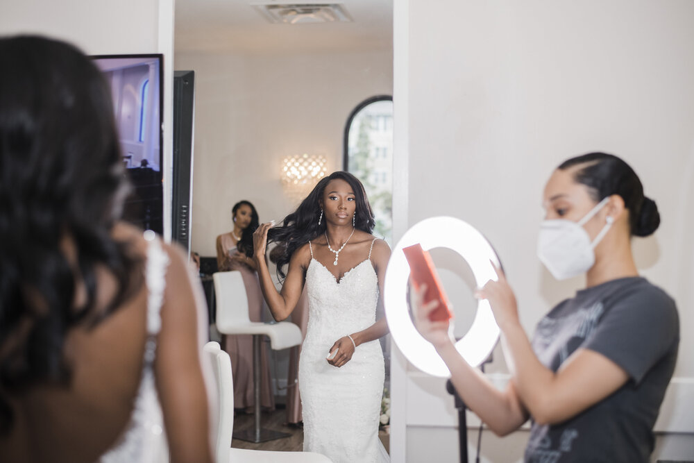 Mckinney, Texas Wedding- Aristide Mckinney - Pharris Photography- Getting Ready- Kaiya + Jacob - Bride