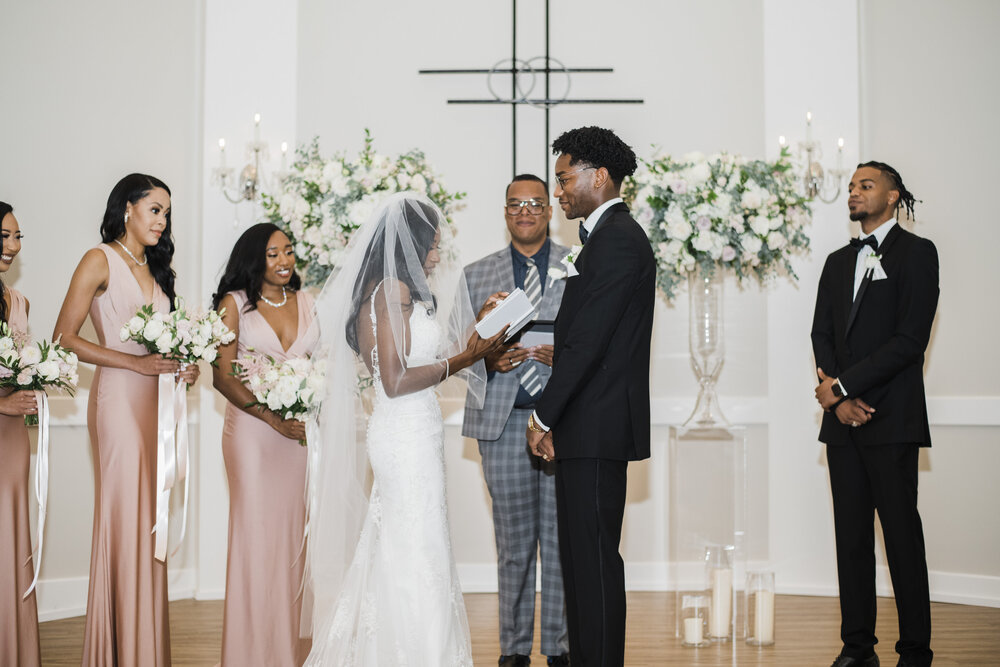 Mckinney, Texas Wedding- Aristide Mckinney - Pharris Photography- Ceremony- Kaiya + Jacob - The Alter