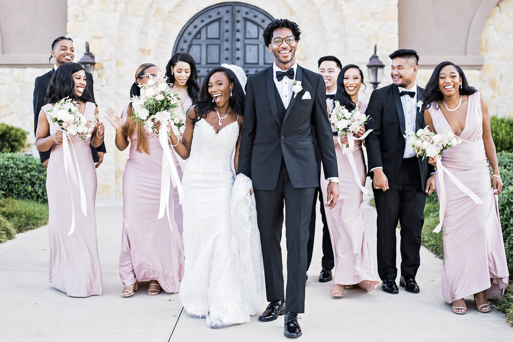 Mckinney, Texas Wedding- Aristide Mckinney - Pharris Photography- Bridal Party- Kaiya + Jacob