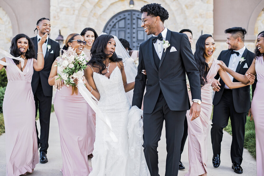 Mckinney, Texas Wedding- Aristide Mckinney - Pharris Photography- Bridal Party- Kaiya + Jacob