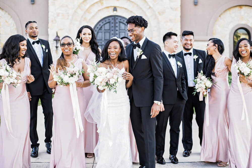 Mckinney, Texas Wedding- Aristide Mckinney - Pharris Photography- Bridal Party- Kaiya + Jacob