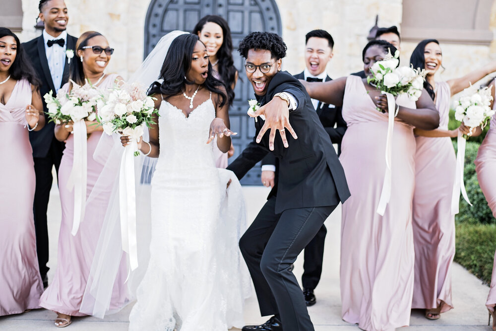 Mckinney, Texas Wedding- Aristide Mckinney - Pharris Photography- Bridal Party- Kaiya + Jacob