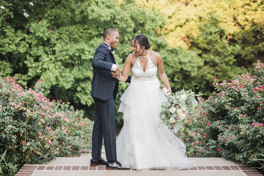 Mansfield Wedding- Aristide Mansfield - Pharris Photography- Reception- Morgan + Trevor - Bride and Groom