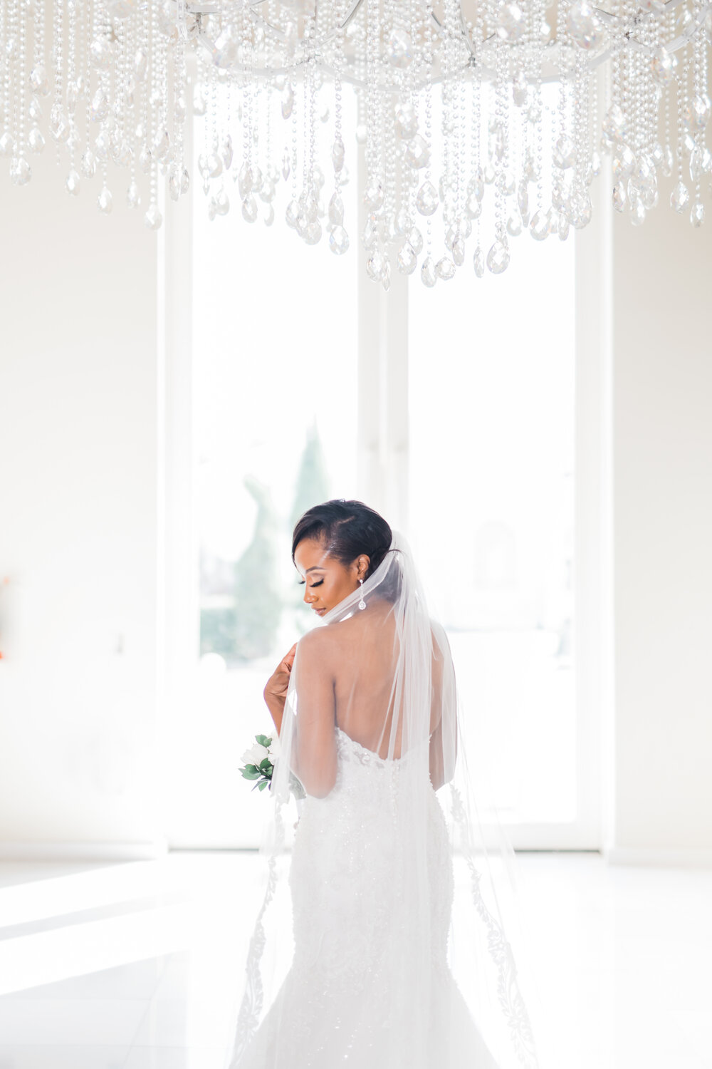 Houston, Texas Bridal Portraits- Pharris Photography- Bridal Session- San Souci Ballroom - Crystal Calhoun 