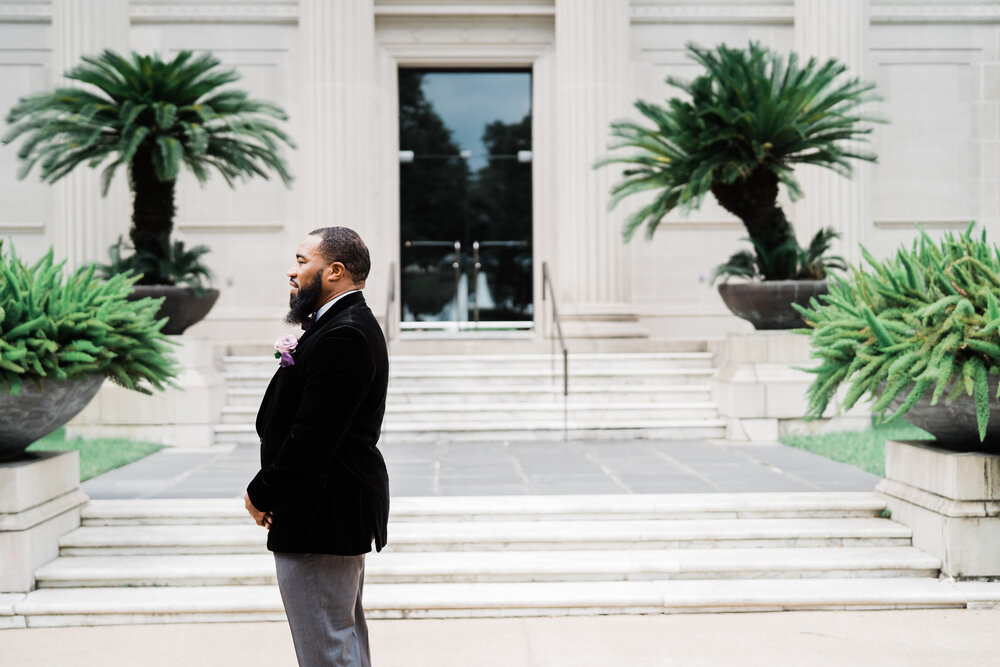 Houston Wedding- Hotel ZaZa- Pharris Photography- Getting Ready- Angie + Charles- First Look