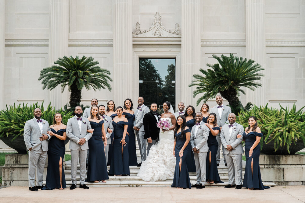 Houston Wedding- Hotel ZaZa- Pharris Photography- Reception- Angie + Charles- The Bridal Party