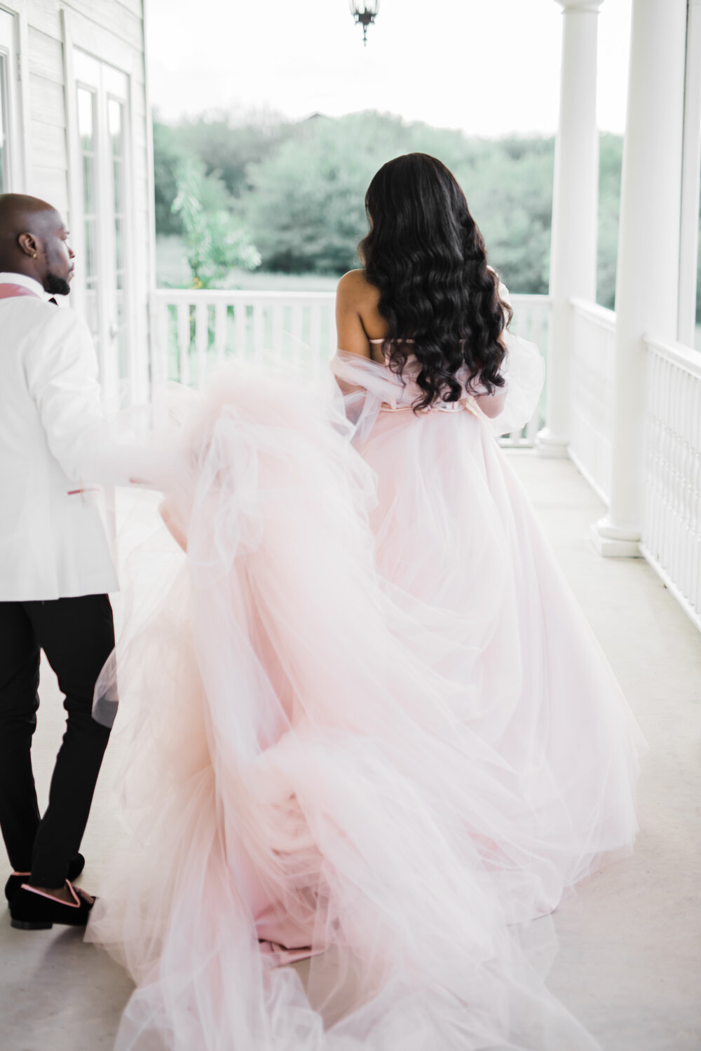 Denton Texas Wedding- The Milestone- Pharris Photography- Reception- Raven + Darnell- Bride+Groom