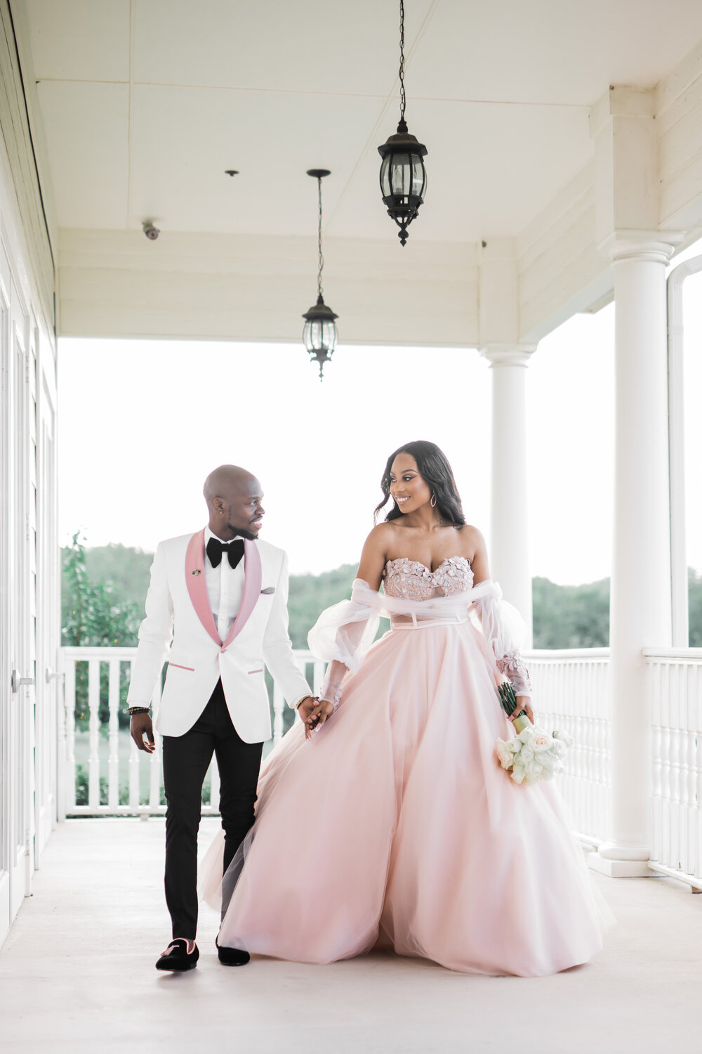 Denton Texas Wedding- The Milestone- Pharris Photography- Reception- Raven + Darnell- Bride+Groom