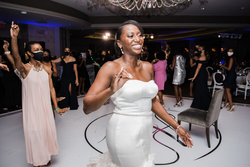 Houston Wedding- Hotel ZaZa- Pharris Photography- Reception- Angie + Charles- The Reception- Dancing- Bride