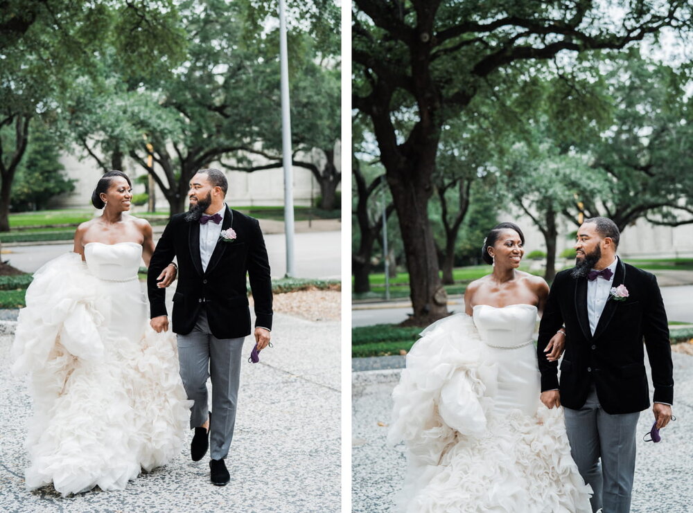 Houston Wedding- Hotel ZaZa- Pharris Photography- Reception- Angie + Charles- The Bride and Groom 