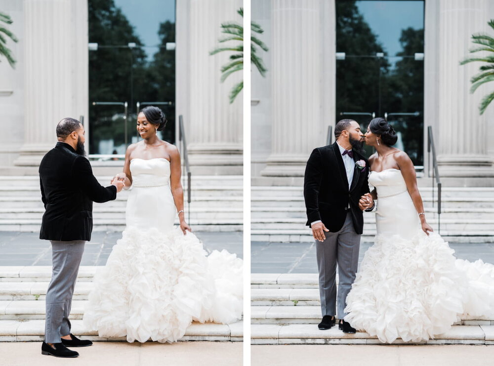 Houston Wedding- Hotel ZaZa- Pharris Photography- Getting Ready- Angie + Charles- First Look